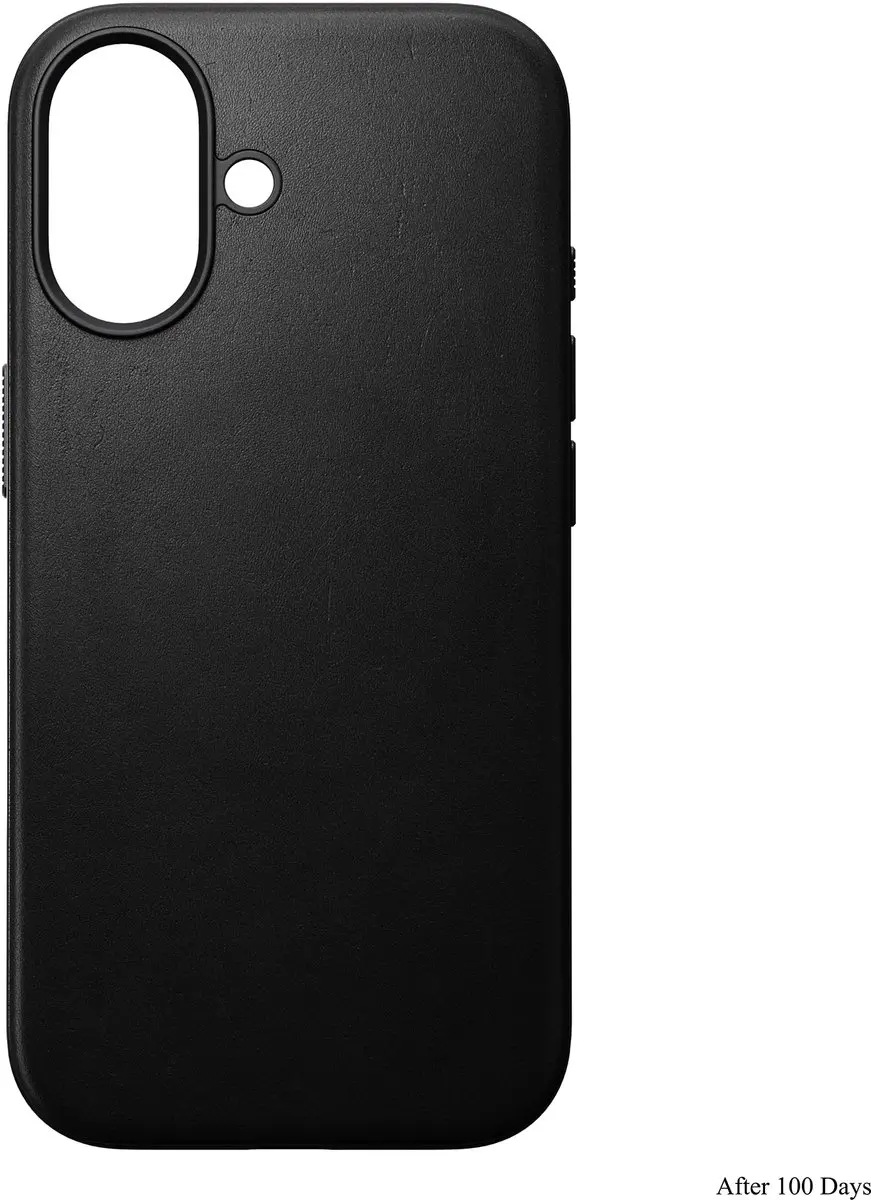 Nomad Modern Lederen Hoesje iPhone 17