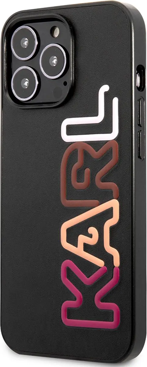 Karl Lagerfeld iPhone 13 Pro Max Hoesje - Zwart - afbeelding 5 van 6