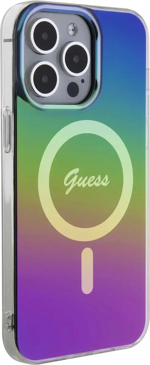 Guess iPhone 15 Pro Max Hoesje - Iridescent MagSafe - afbeelding 2 van 6