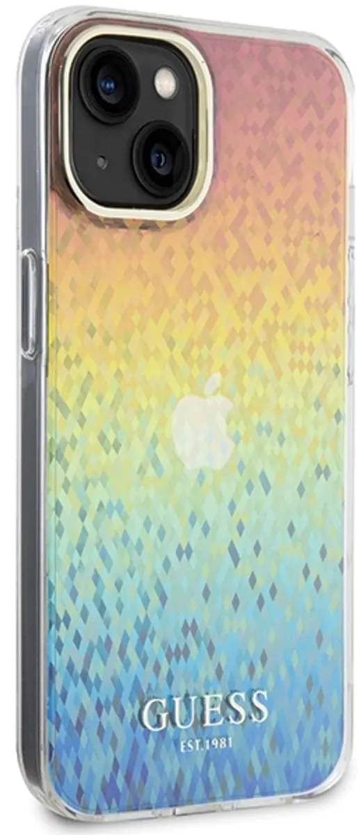 Guess GUHCP15SHDECMI iPhone 15 Hoesje - Wielkleurig - afbeelding 2 van 6