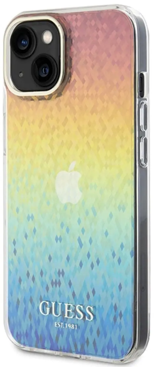 Guess GUHCP15SHDECMI iPhone 15 Hoesje - Wielkleurig - afbeelding 6 van 6