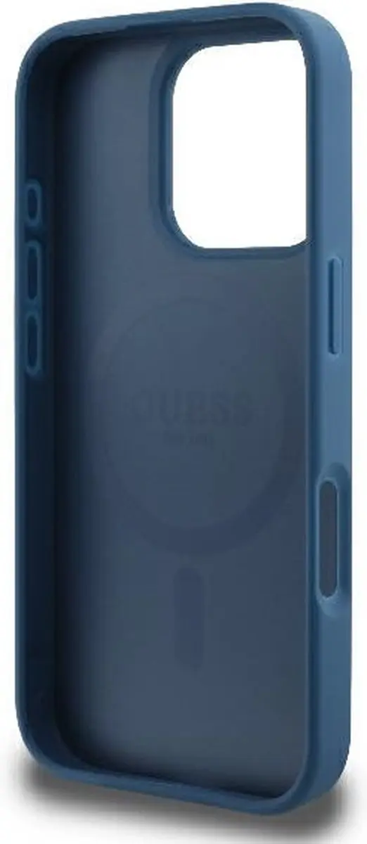 Guess 4G Ring Classic Logo MagSafe Hoesje - Blauw - afbeelding 4 van 6