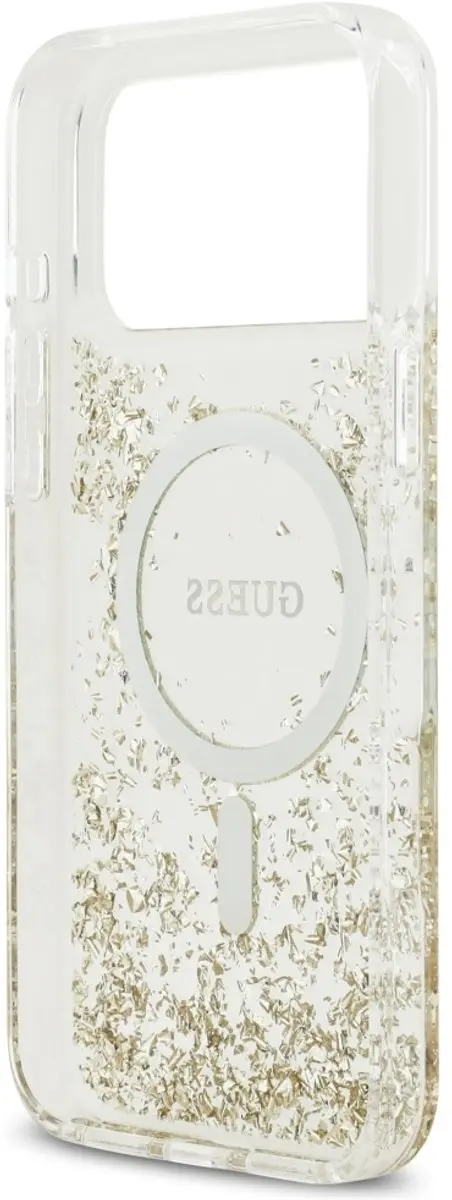 Guess Glitter MagSafe Hoesje iPhone 17 Pro Max - Goud - afbeelding 6 van 6