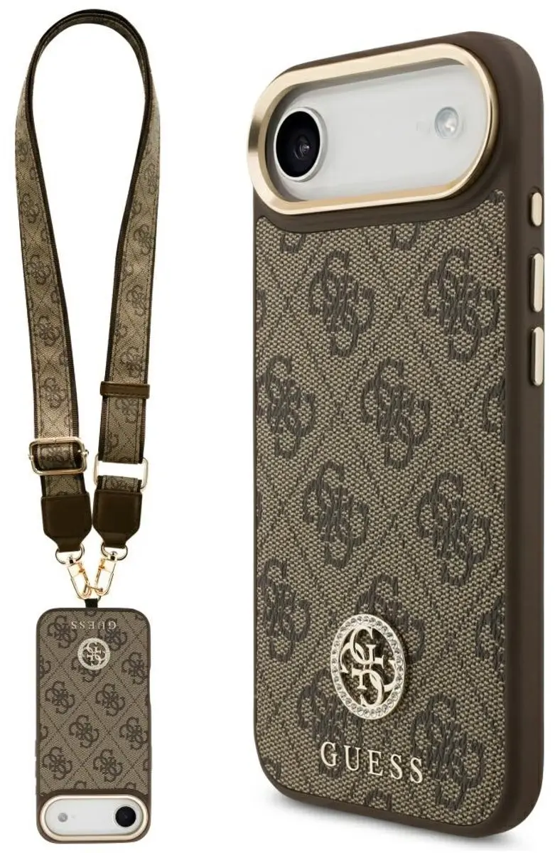 Guess MagSafe Hoesje 4G Strass Logo