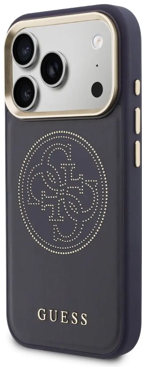Guess Perforated 4G MagSafe Hoes iPhone 17 Pro - Blauw - afbeelding 5 van 6