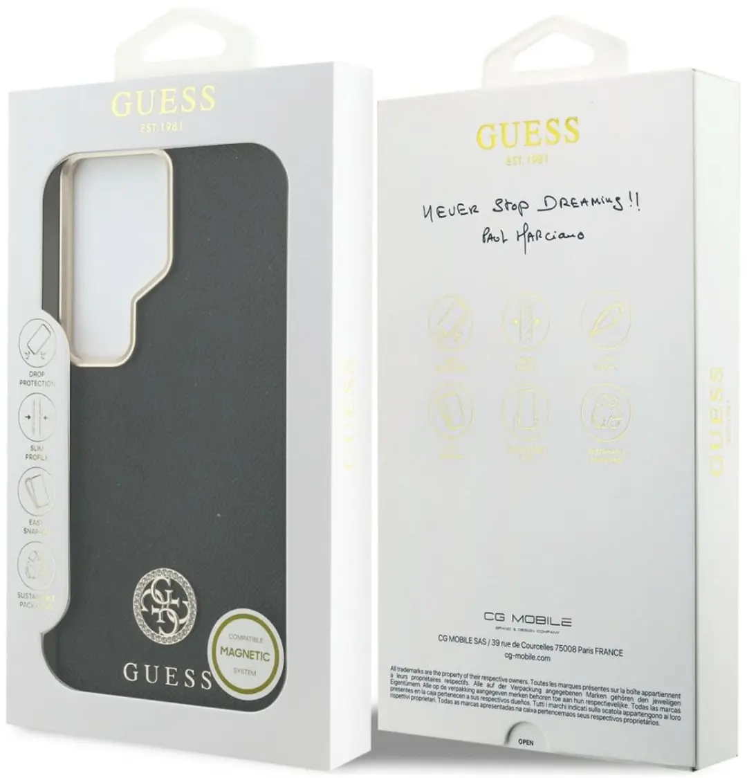 Guess MagSafe Hoesje S26 Ultra - Zwart - 3666339613419 - afbeelding 5 van 6