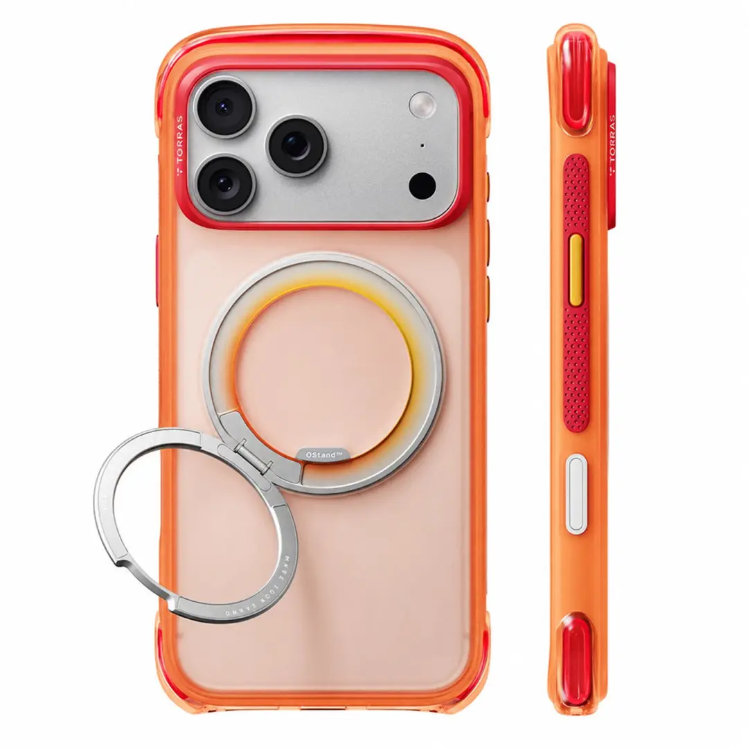 Torras O3 Air Core MagSafe-hoes Prism Coral