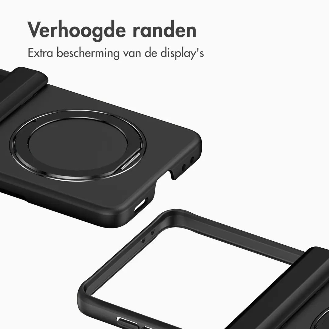 Accezz Hoesje Zwart voor Samsung Galaxy Z Flip8 - MagSafe - afbeelding 6 van 6
