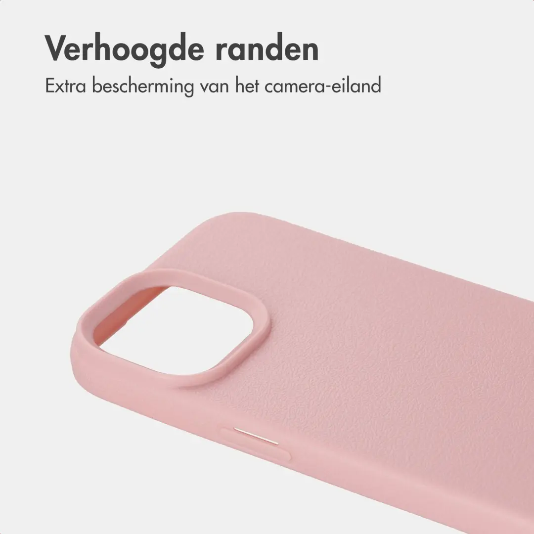 Imoshion Texture Backcover iPhone 12/12 Pro - Roze - afbeelding 5 van 6