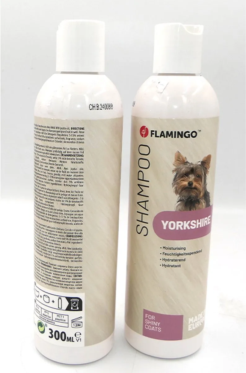 Flamingo Shampoo Yorkshire 300ml - 2 Stuks