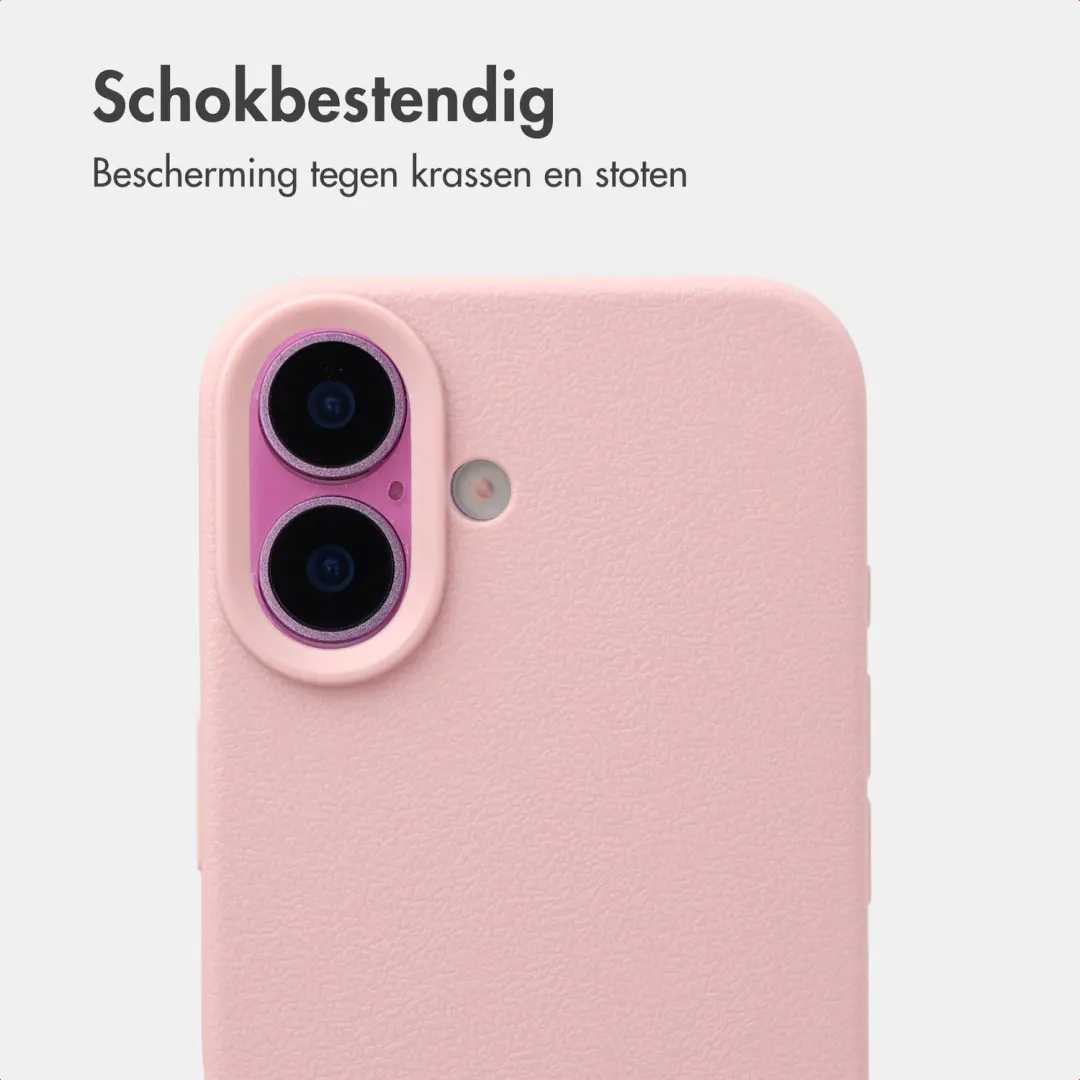 imoshion Texture Backcover iPhone 16 - Roze - afbeelding 4 van 6