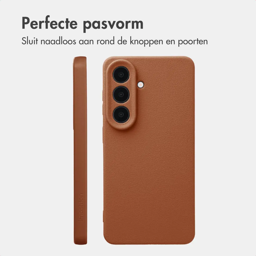 Imoshion Texture Backcover Samsung Galaxy S26 - Bruin - afbeelding 6 van 6