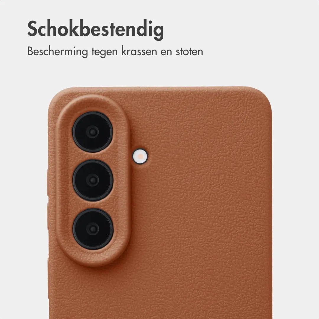 Imoshion Texture Backcover Samsung Galaxy S26 - Bruin - afbeelding 4 van 6