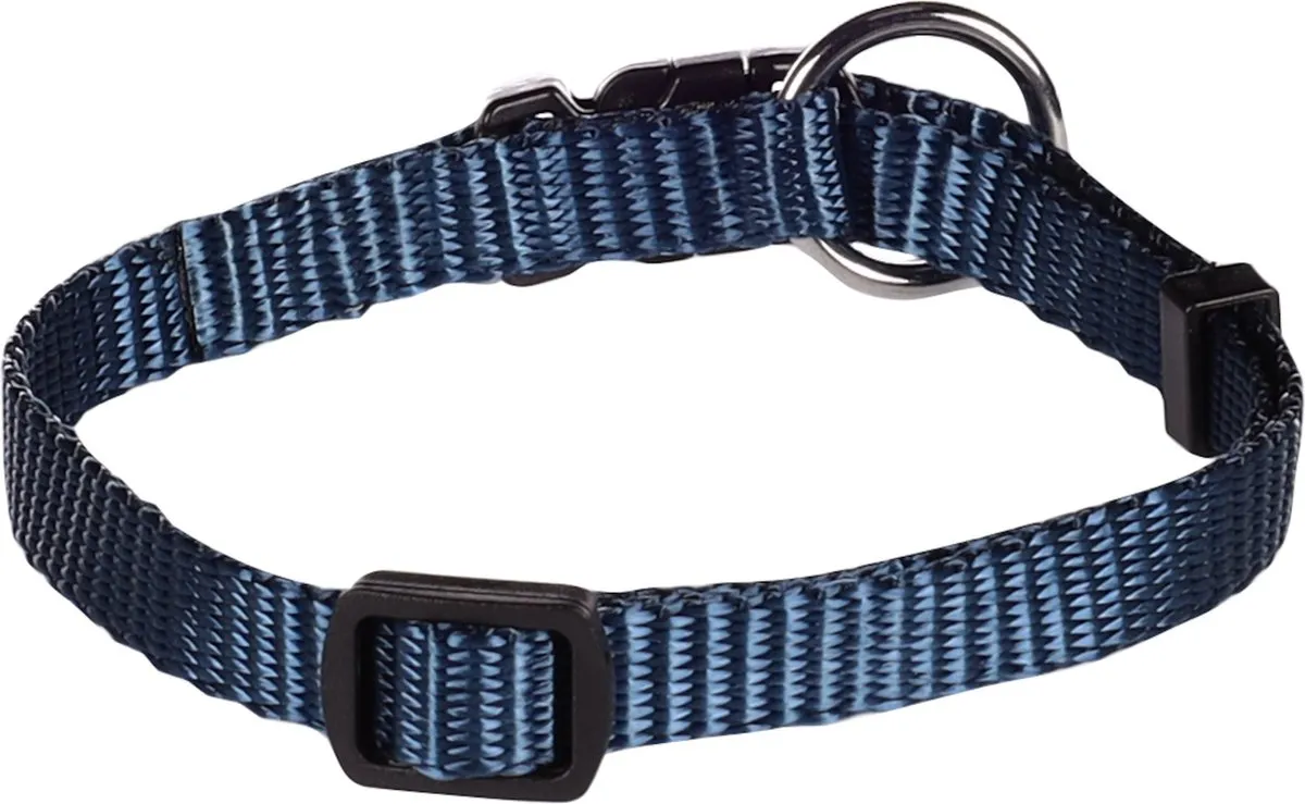 Flamingo Ziggi Halsband - Blauw XS 20-35cm