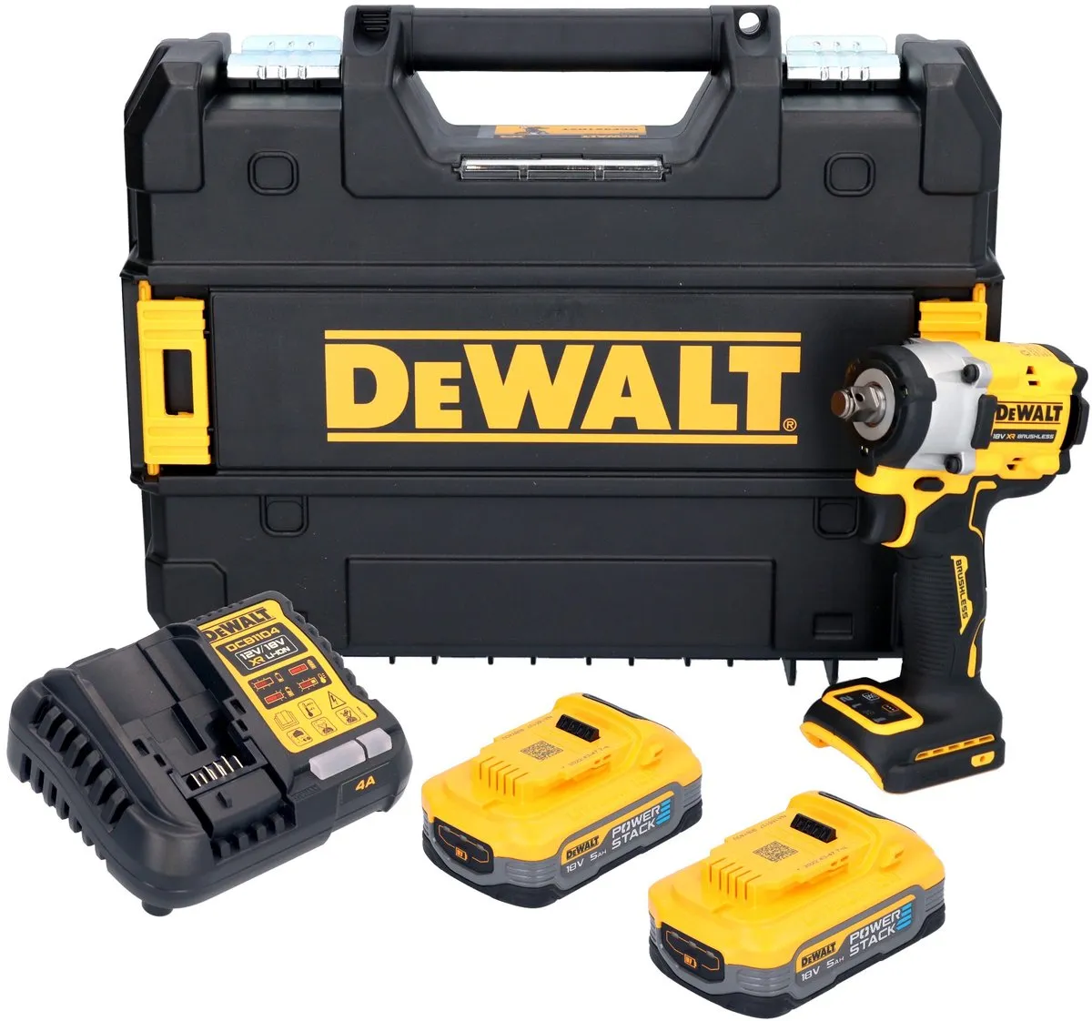 DeWalt DCF 921 NT Accu-slagmoersleutel 18V 400Nm - Borstelloos - afbeelding 2 van 6
