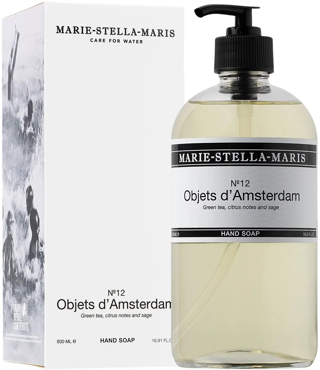 Marie-Stella-Maris Handzeep Objets d'Amsterdam 500ml - afbeelding 3 van 4