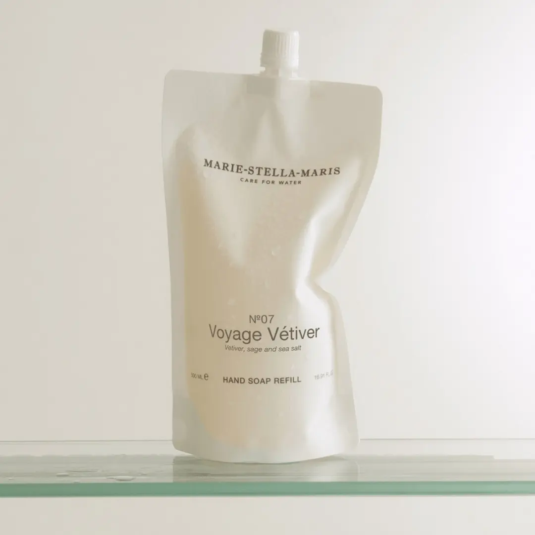 Marie-Stella-Maris Handzeep Voyage Vetiver Refill 500ml - afbeelding 2 van 3