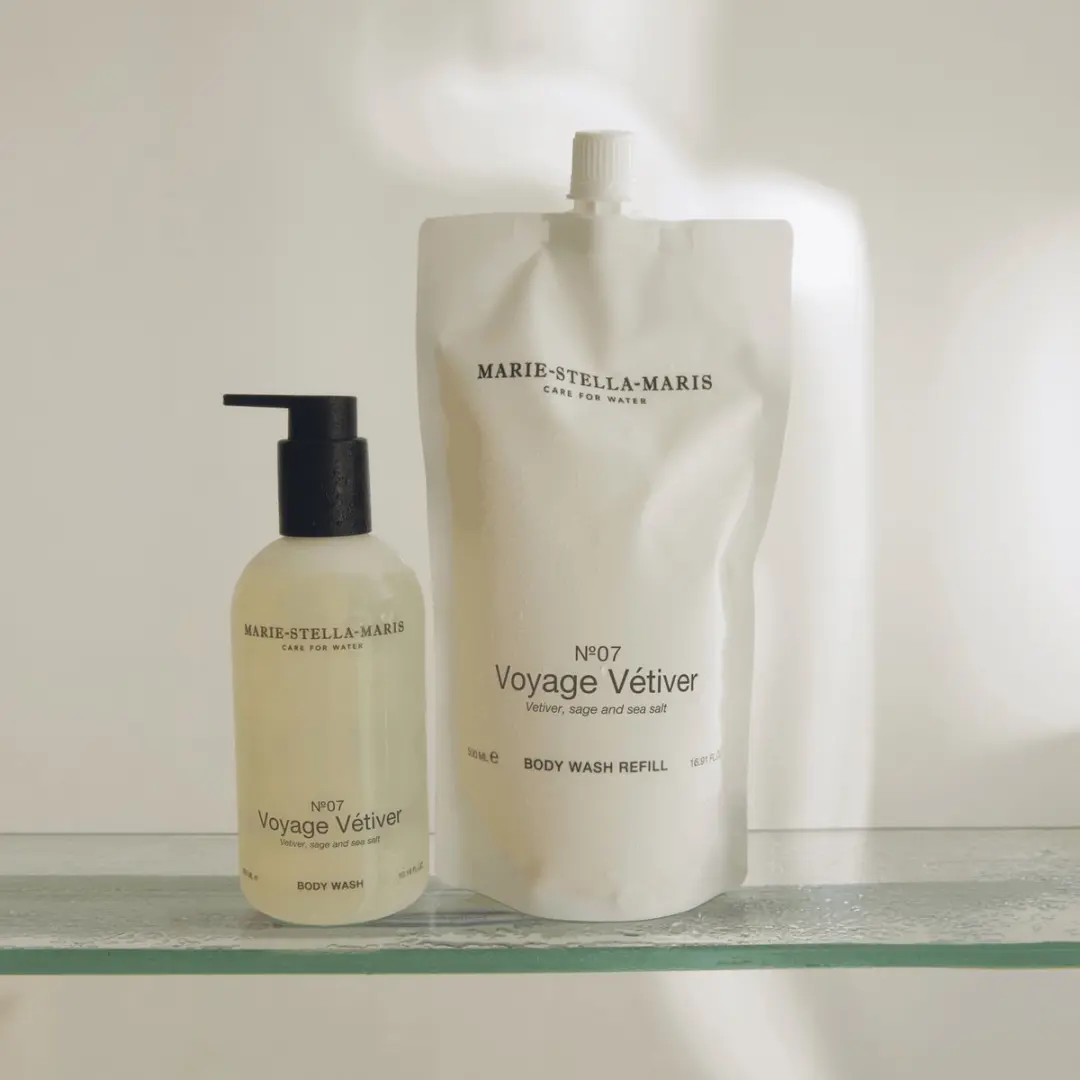 Marie-Stella-Maris Body Wash Voyage Vetiver Refill 500ml - afbeelding 2 van 3