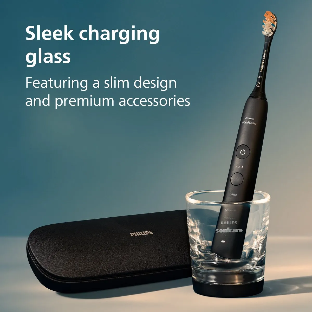 Philips Sonicare DiamondClean Smart HX9917/89 Elektrische Tandenborstel - Zwart - afbeelding 6 van 6