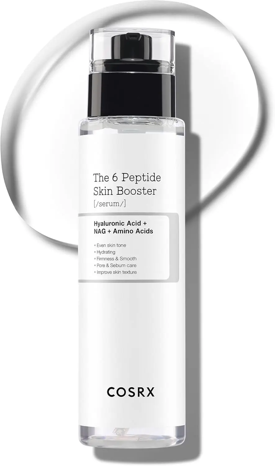 COSRX The 6 Peptide Skin Booster Serum Original 150ml - Korean Skincare - Alle Huidtypes - Glass Skin - Acne - Collagen/Collageen - Niacinamide - Huidverzorging