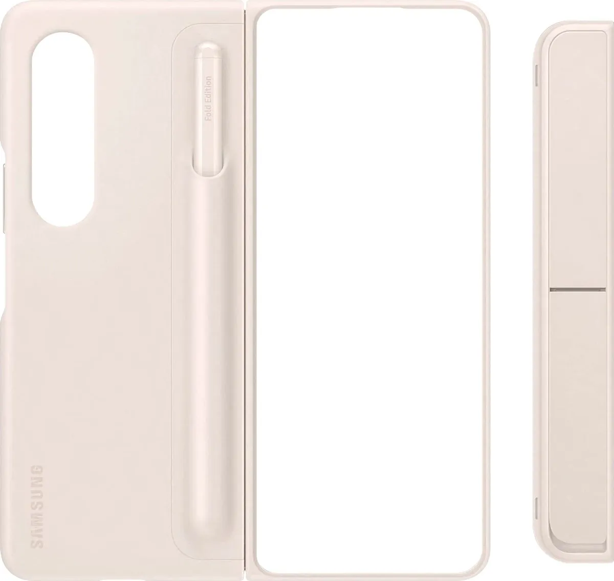 Samsung EF-OF93PCUEGWW Standing Cover - Galaxy Z Fold4 - Zand