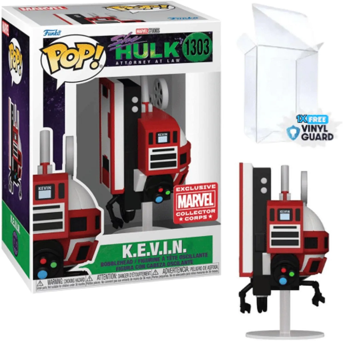Funko Pop! Marvel She-Hulk K.E.V.I.N. #1303 - Multi - afbeelding 2 van 2