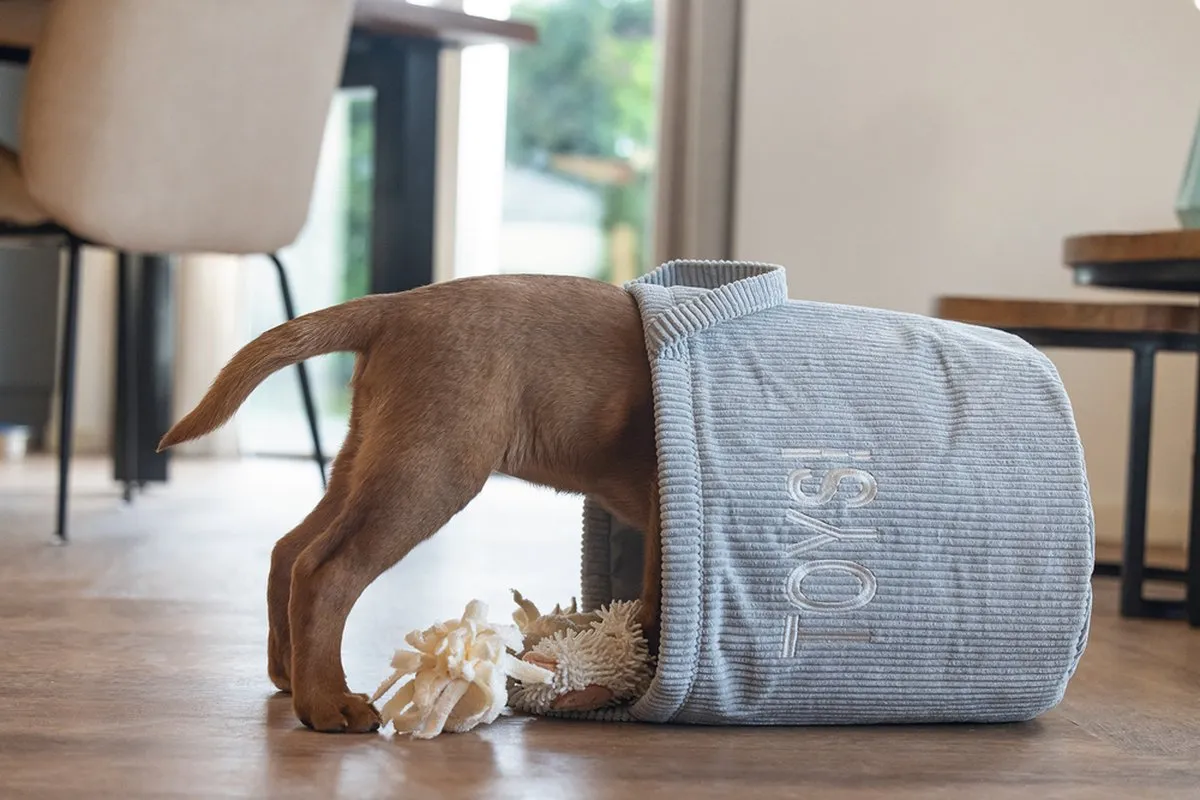 Beeztees Puppy Speelgoedmand Suus - Grijs
