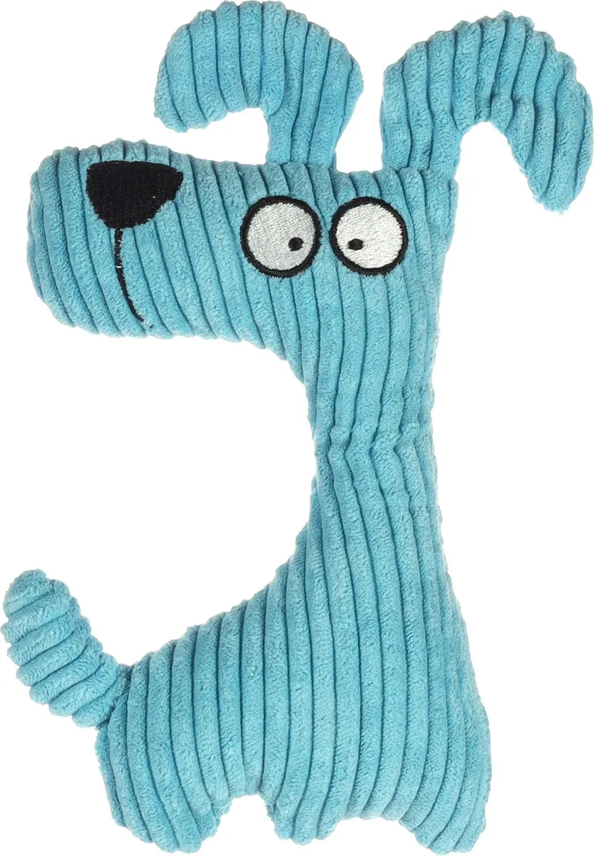Flamingo Pebbles Corduroy Hond Speelgoed