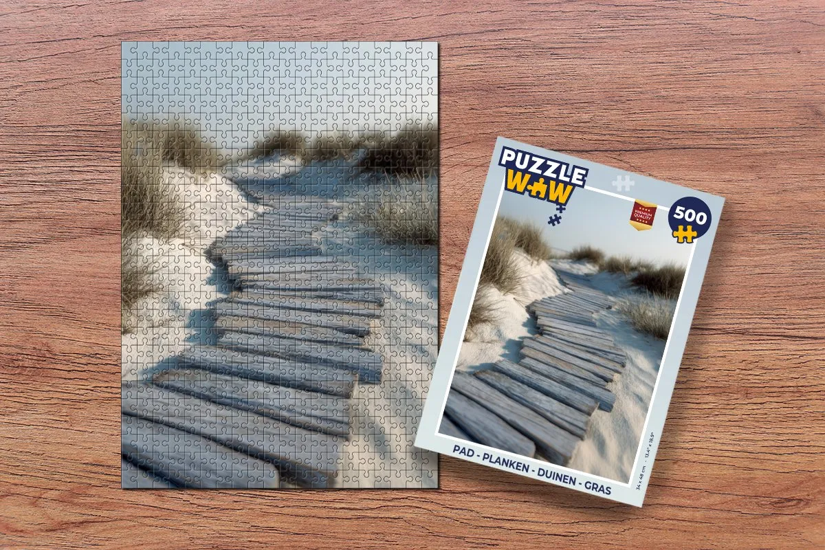 PuzzleWow Puzzel Pad Duinen 500 Stuks