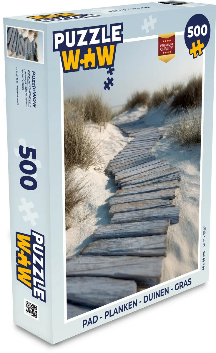 PuzzleWow Puzzel Pad Duinen 500 Stuks