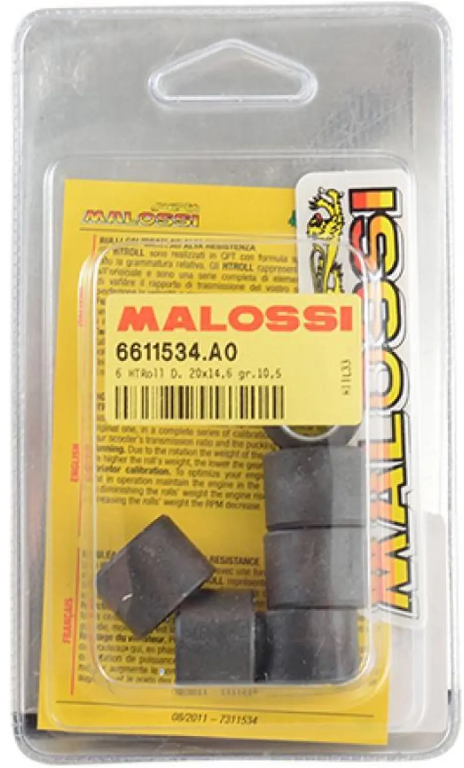 Galet rouleau de variateur Malossi pour Scooter Honda 125 Fes Pantheon Après 20