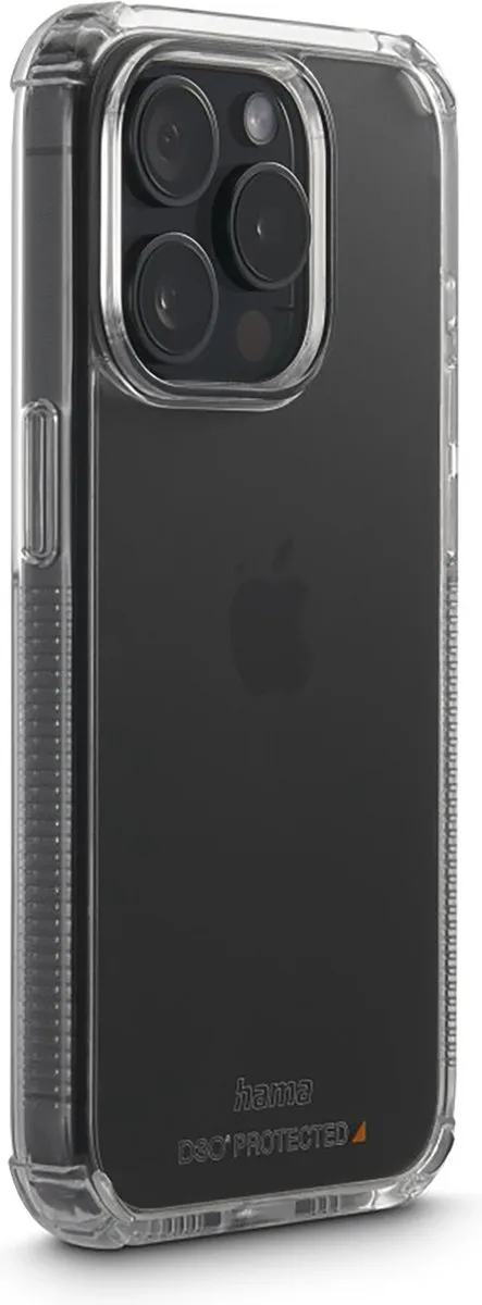 Hama Extreme Protect Cover iPhone 15 Pro Max - MPN 00136037 - Transparant