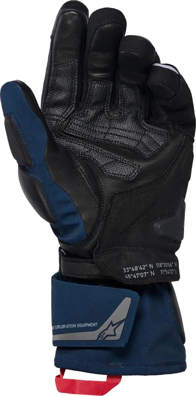Alpinestars WT-8 GTX Motorhandschoenen - XL - Zwart/Dark Blue - afbeelding 2 van 2