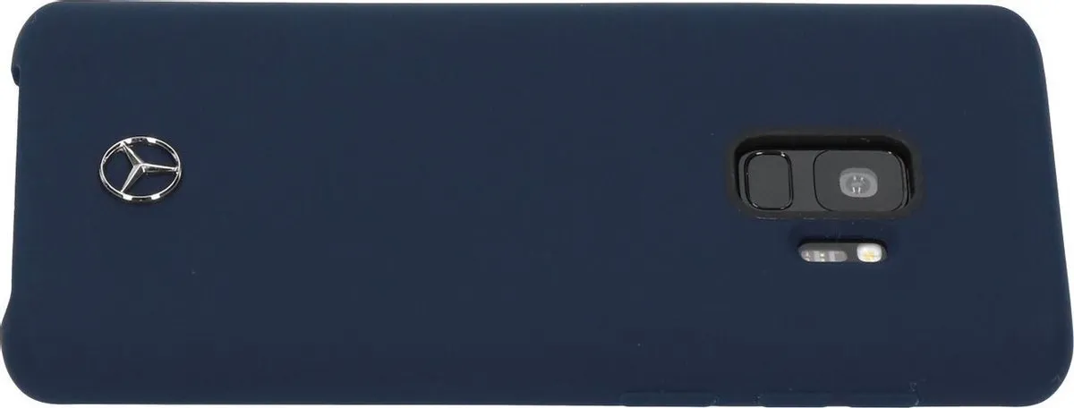 Mercedes-Benz Galaxy S9 Hoesje - Blauw - Soft Touch Leer - S203-6 - afbeelding 6 van 6