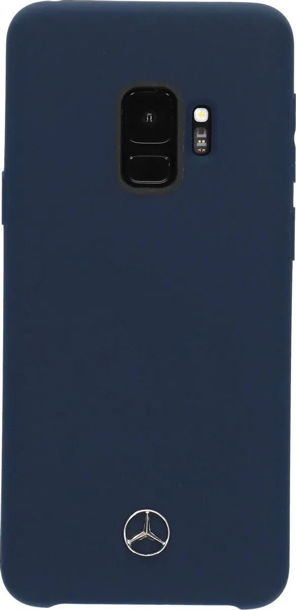 Mercedes-Benz Galaxy S9 Hoesje - Blauw - Soft Touch Leer - S203-6