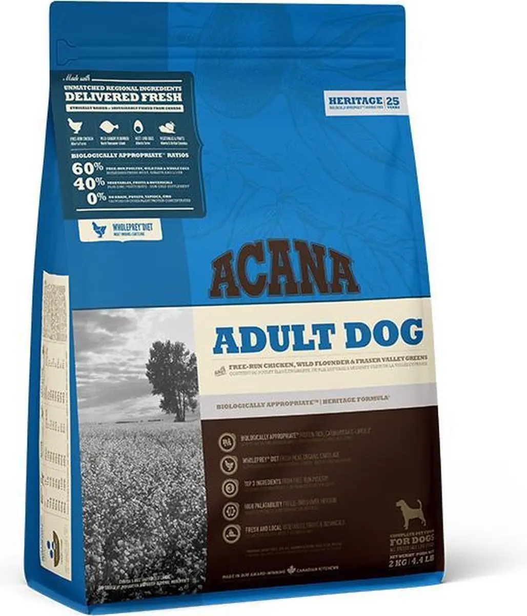 Acana HERITAGE Adult Dog 2 kg.