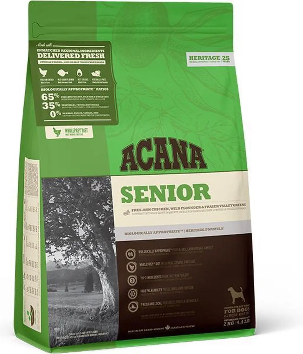 Acana HERITAGE Senior Dog 2 kg.