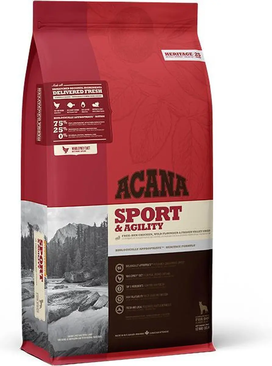 Acana HERITAGE Sport & Agility 17 kg.