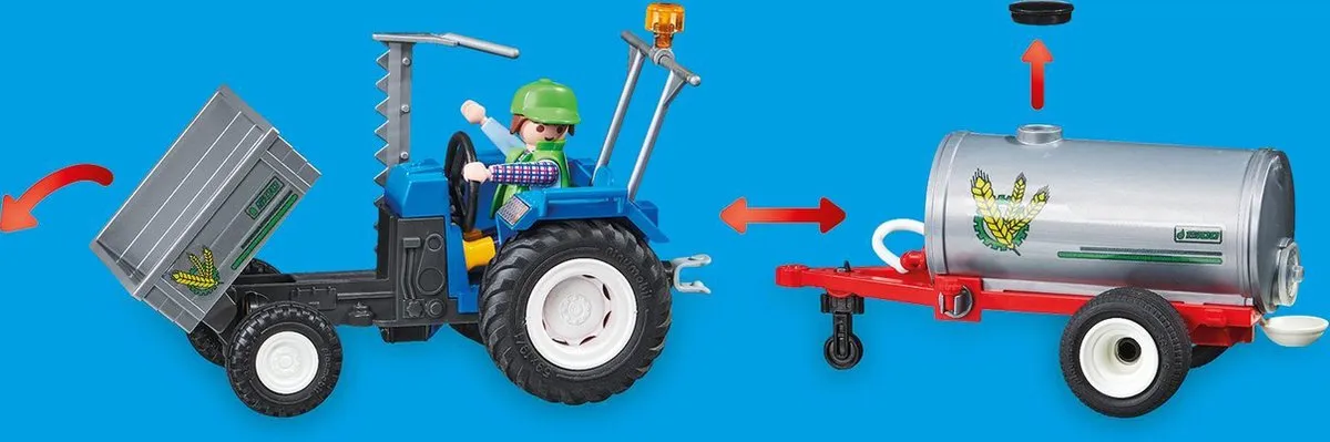 Playmobil Country Landbouwer met maaimachine 70367 - Multicolor - afbeelding 2 van 6