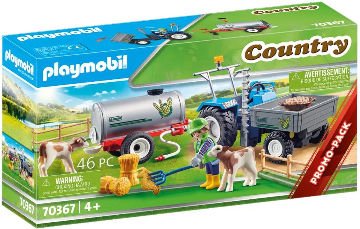 Playmobil Country Landbouwer met maaimachine 70367