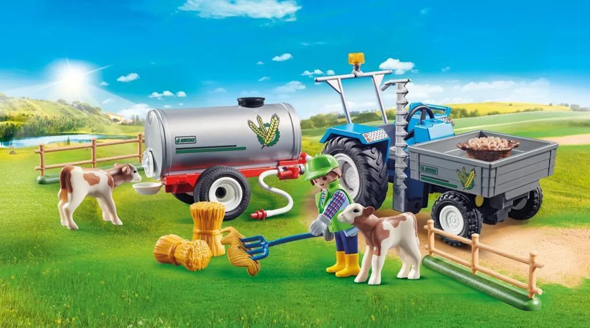 Playmobil Country Landbouwer met maaimachine 70367 - Multicolor - afbeelding 4 van 6