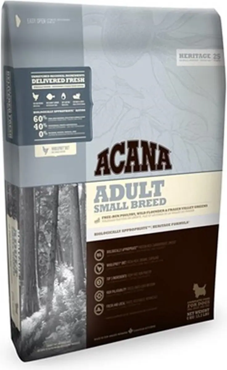 Acana Heritage Adult Small Breed Dog 6 kg