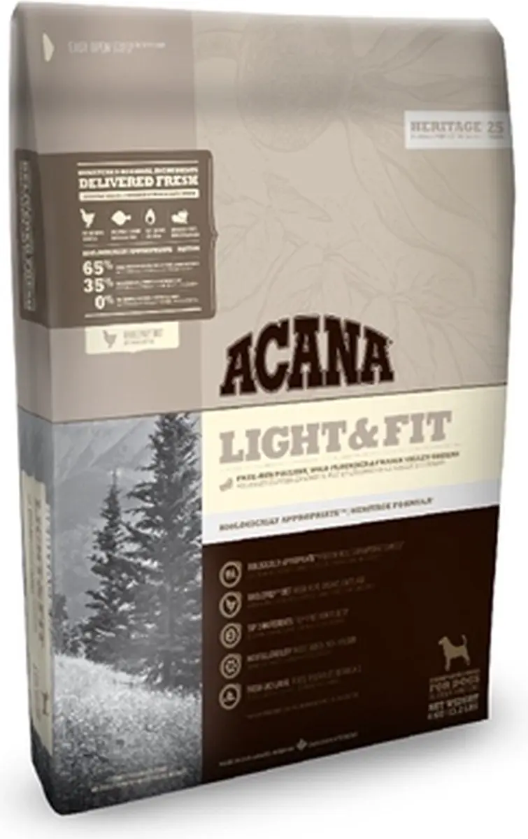 Acana Heritage Light & Fit Dog 6 kg