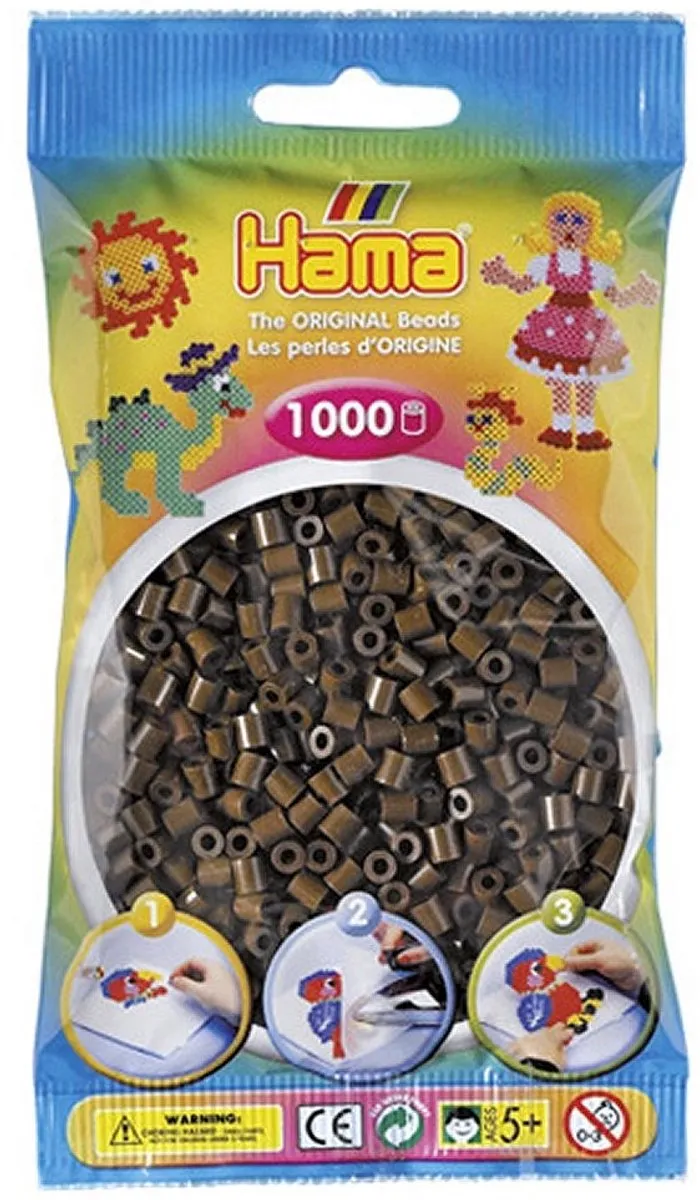 Hama Str Kr 1000 Choco - 1000 Stuks