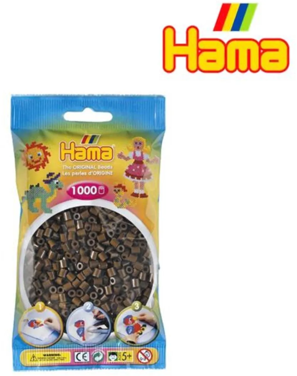 Hama Str Kr 1000 Choco - 1000 Stuks