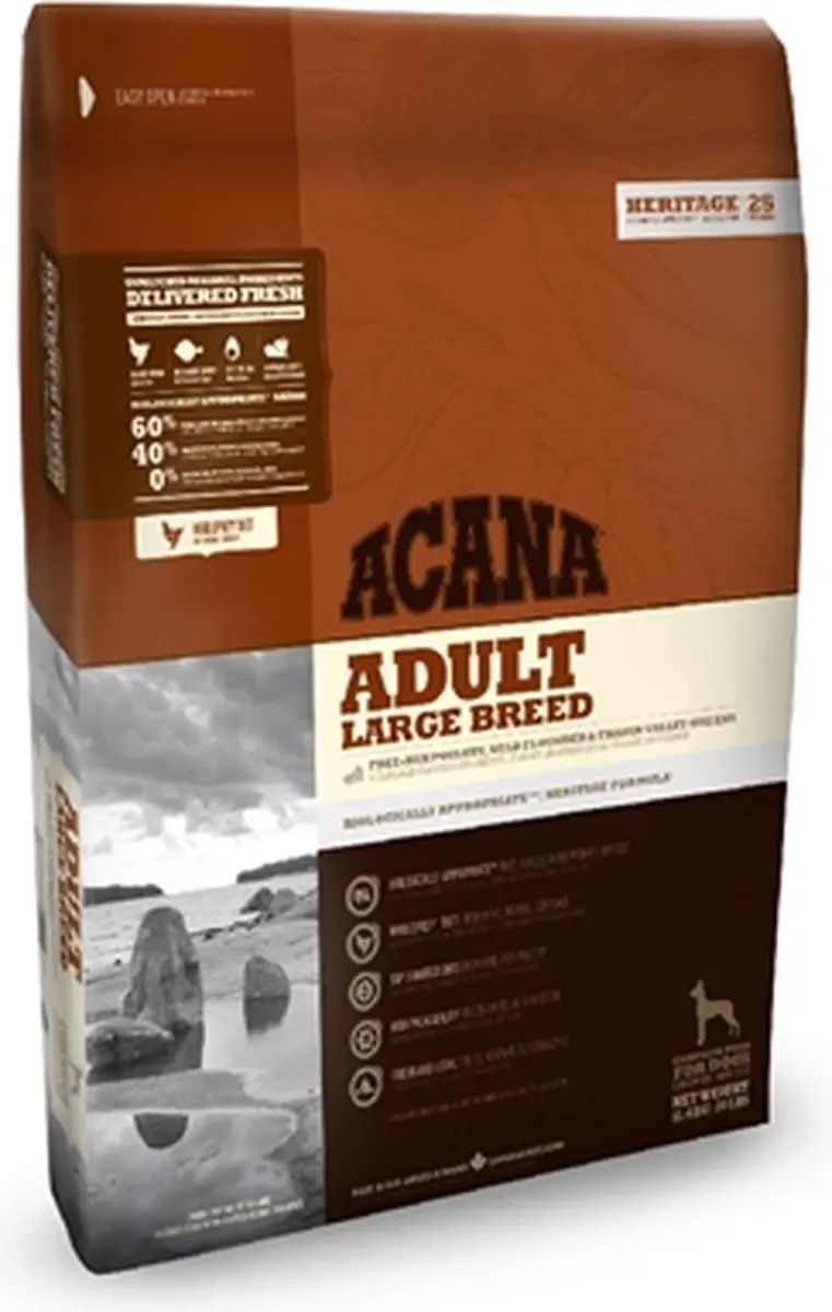 Acana Heritage Adult Large Breed Dog 17 kg