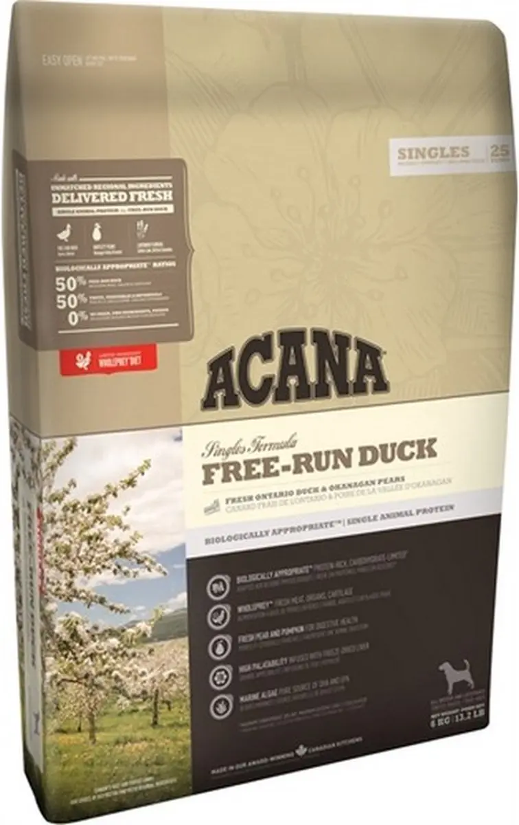 Acana Singles Free-Run Duck Dog