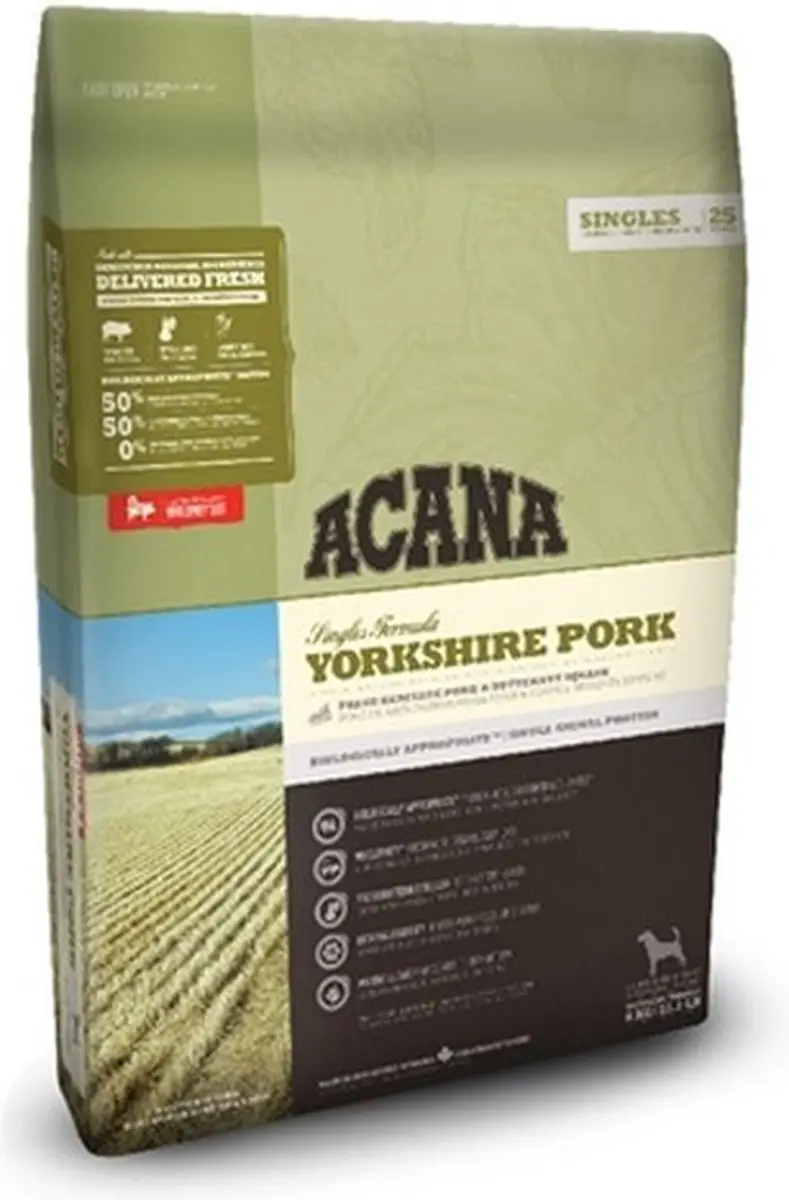 ACANA SINGLES YORKSHIRE PORK 6KG