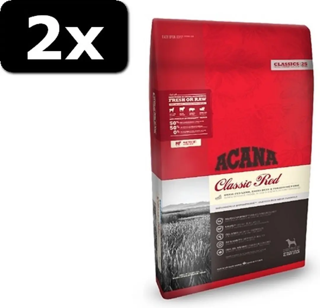 2x ACANA CLASSIC RED 11,4KG