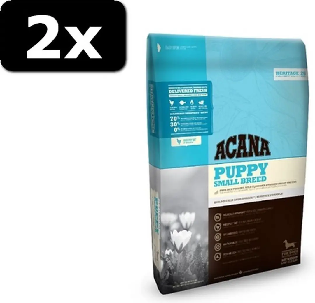 2x ACANA PUPPY SMALL BREED 6KG - afbeelding 2 van 2